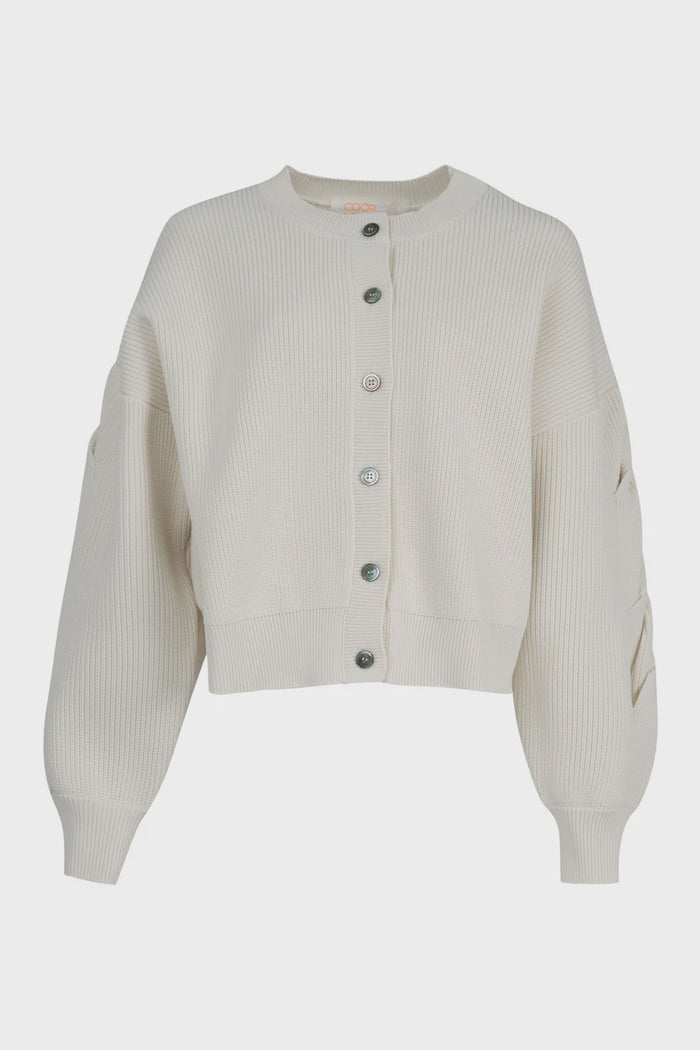 TWIST & SHOUT Cardigan - CREAM