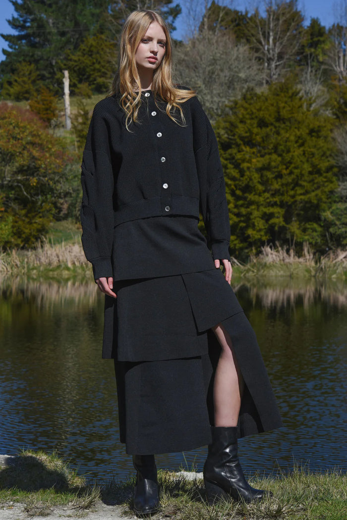 LAYERS OF LOVE Skirt - BLACK