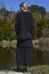 LAYERS OF LOVE Skirt - BLACK