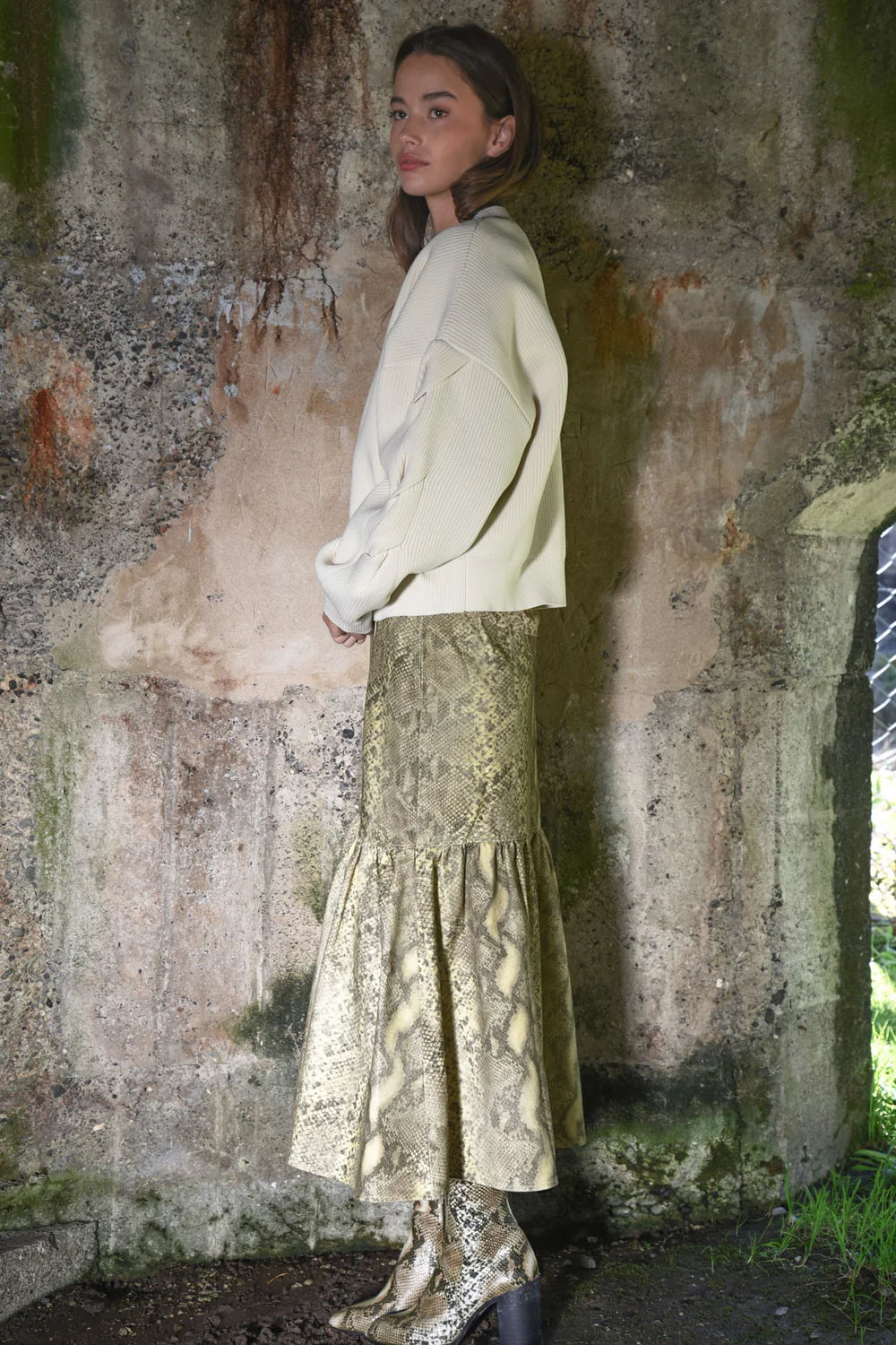 SLITHER IN STYLE Skirt - SNAKE