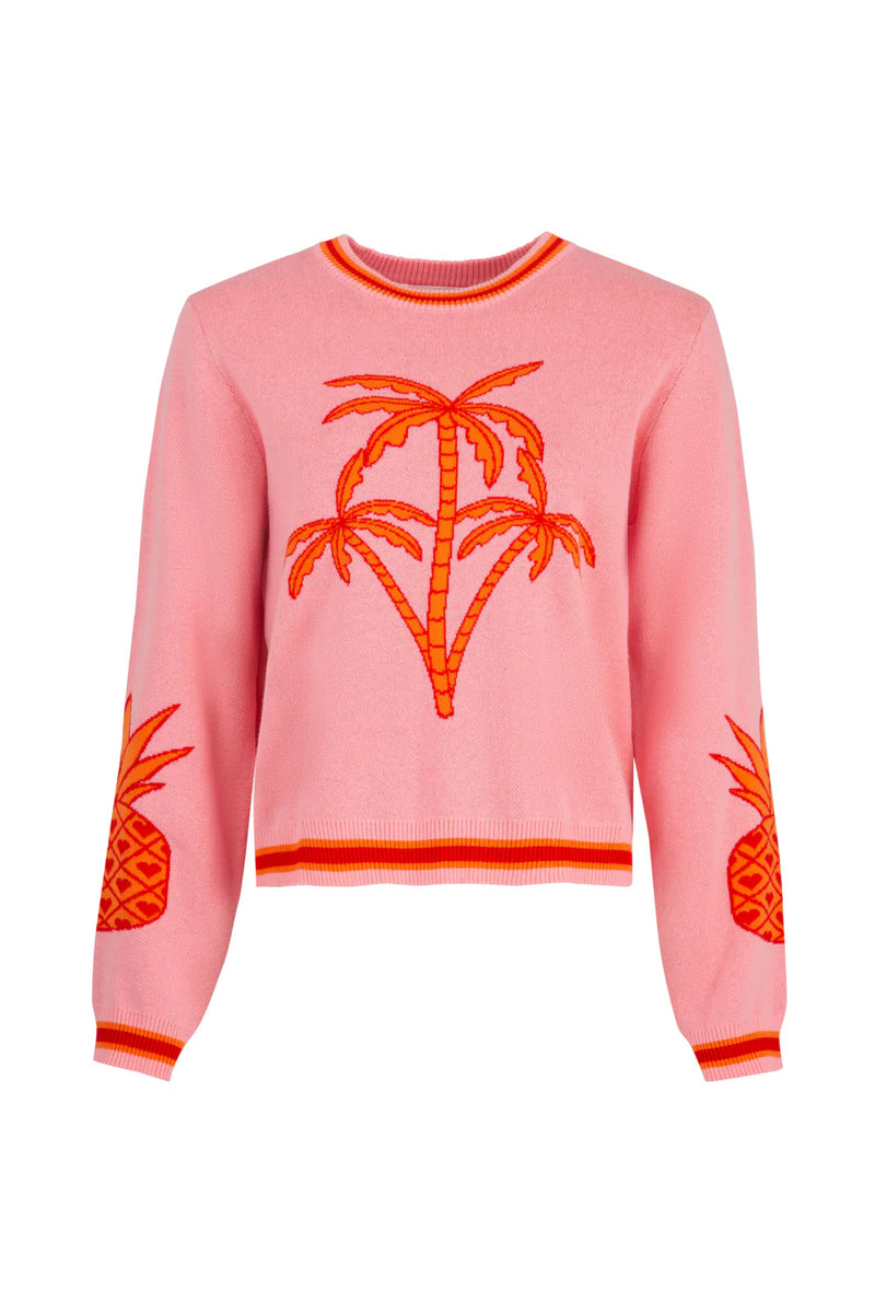PALM BEFORE THE STORM - Pink Palm