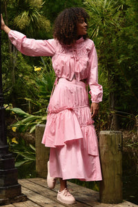 SKIRT BY QUICKLY Skirt - Pink