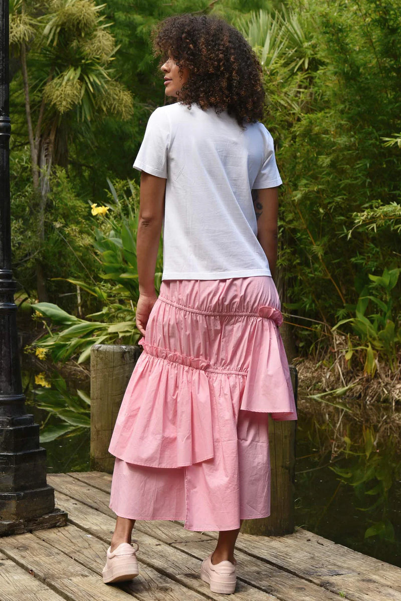 SKIRT BY QUICKLY Skirt - Pink