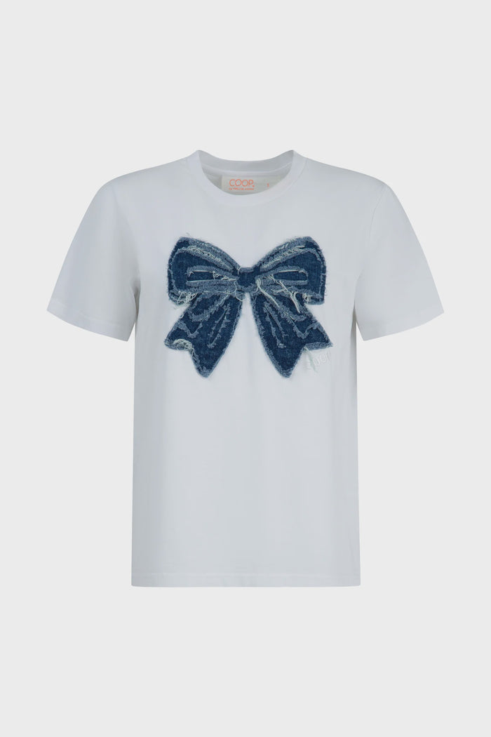 SIMPLY BOWTIFUL T-Shirt - White