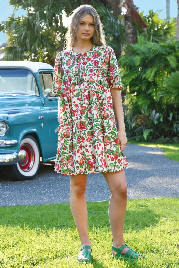 SHORT AND SWEET Dress - Berry