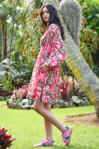 SMOCK OF THE TOWN Dress - Pink