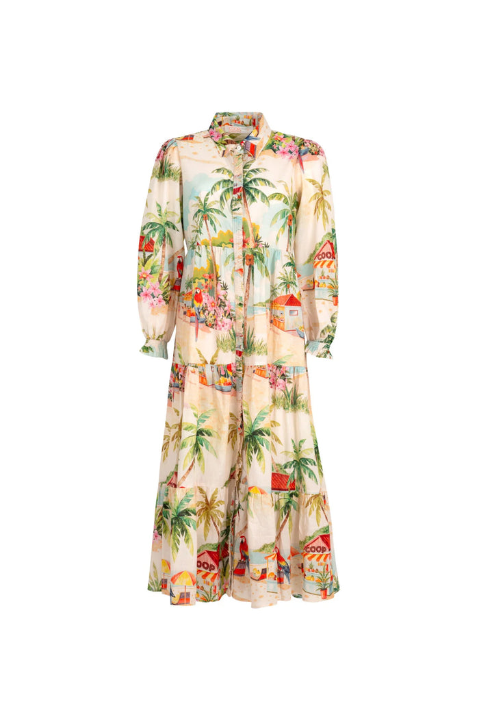 PICOT-A-BOO Dress - Palm Beach
