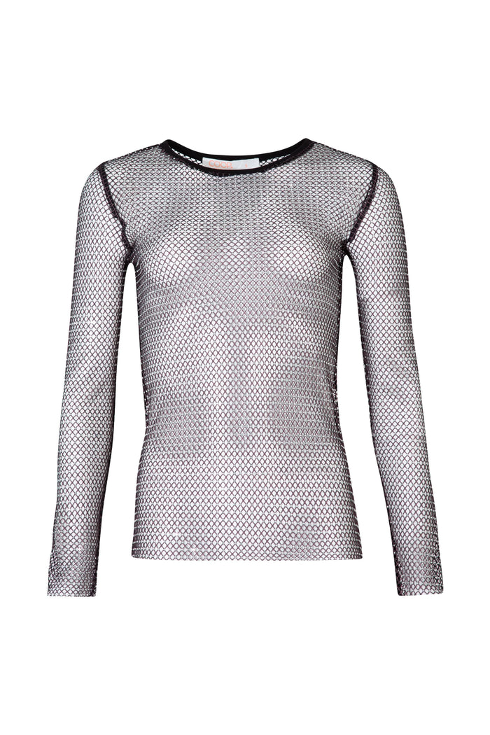 MESH NETWORK Top - Pink