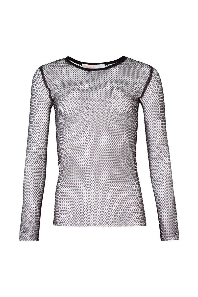 MESH NETWORK Top - Pink