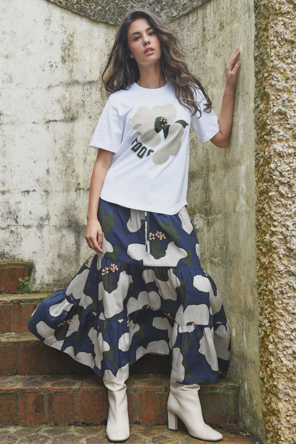 TIER FACTOR Skirt - Navy