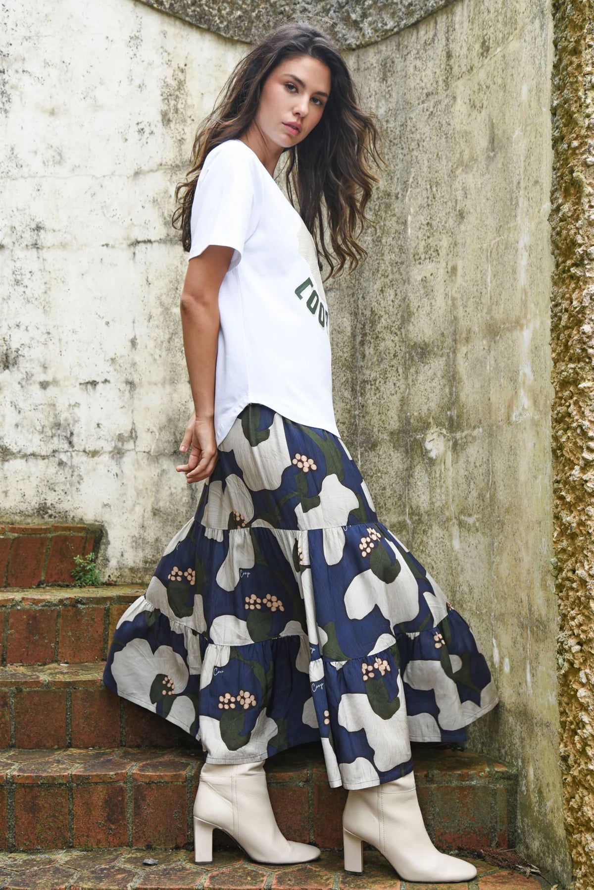 TIER FACTOR Skirt - Navy