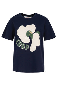 PETAL POP T-Shirt - Navy