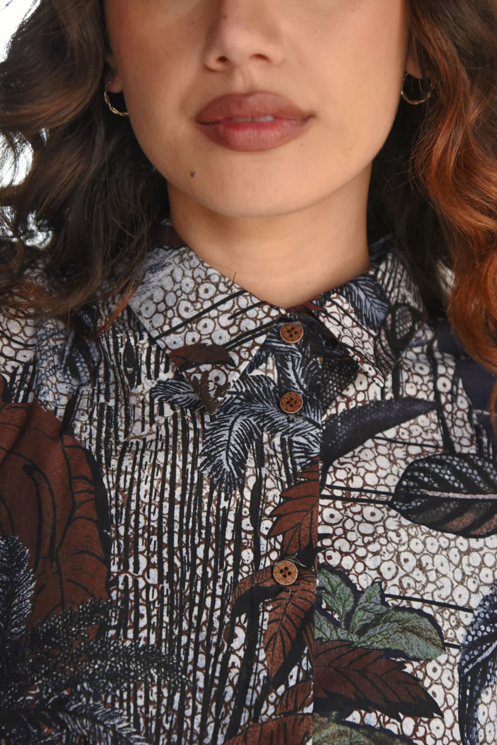 BEHIND HER BACK Shirt - PALM