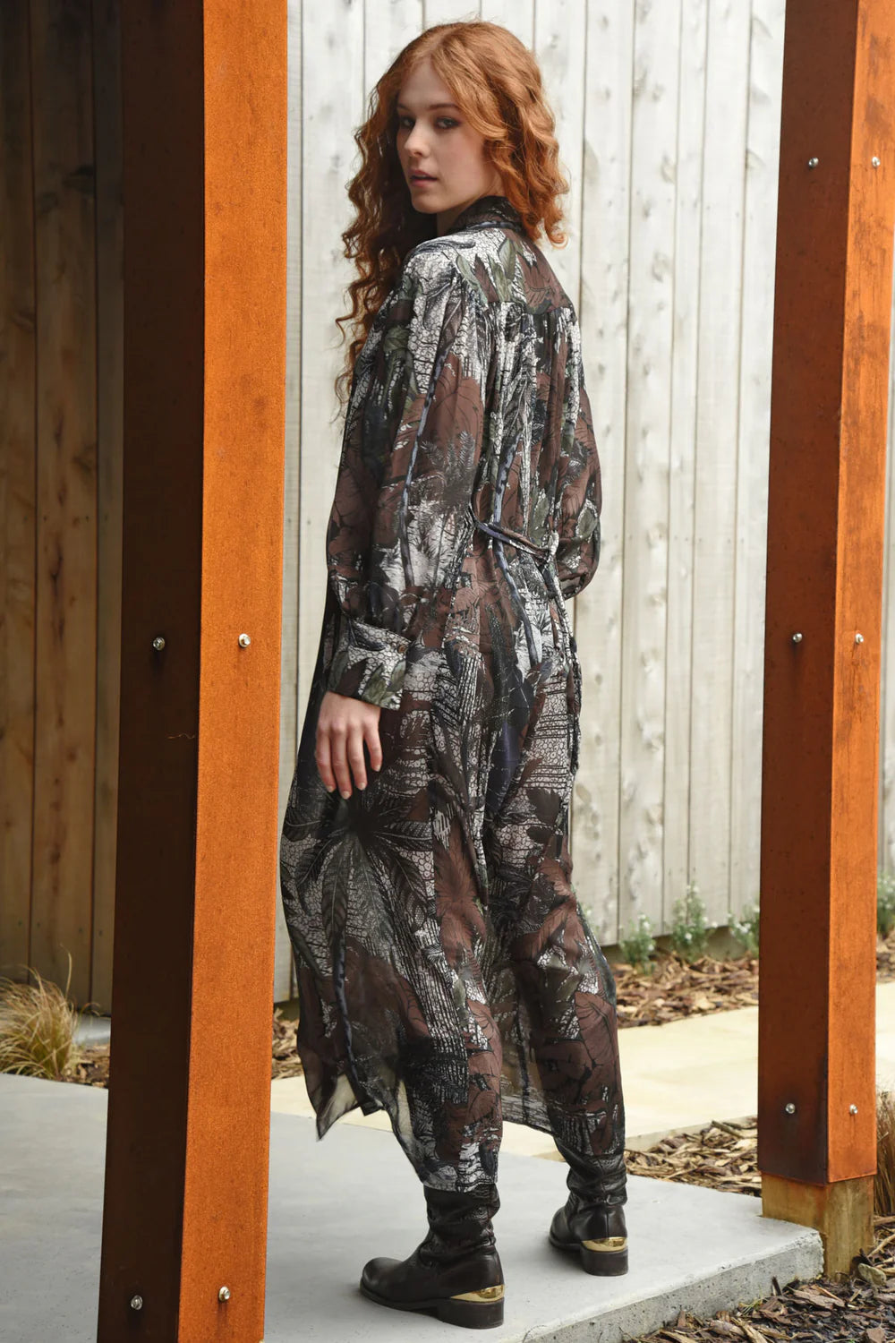 NIGHT BY NIGHT Dress - PALM