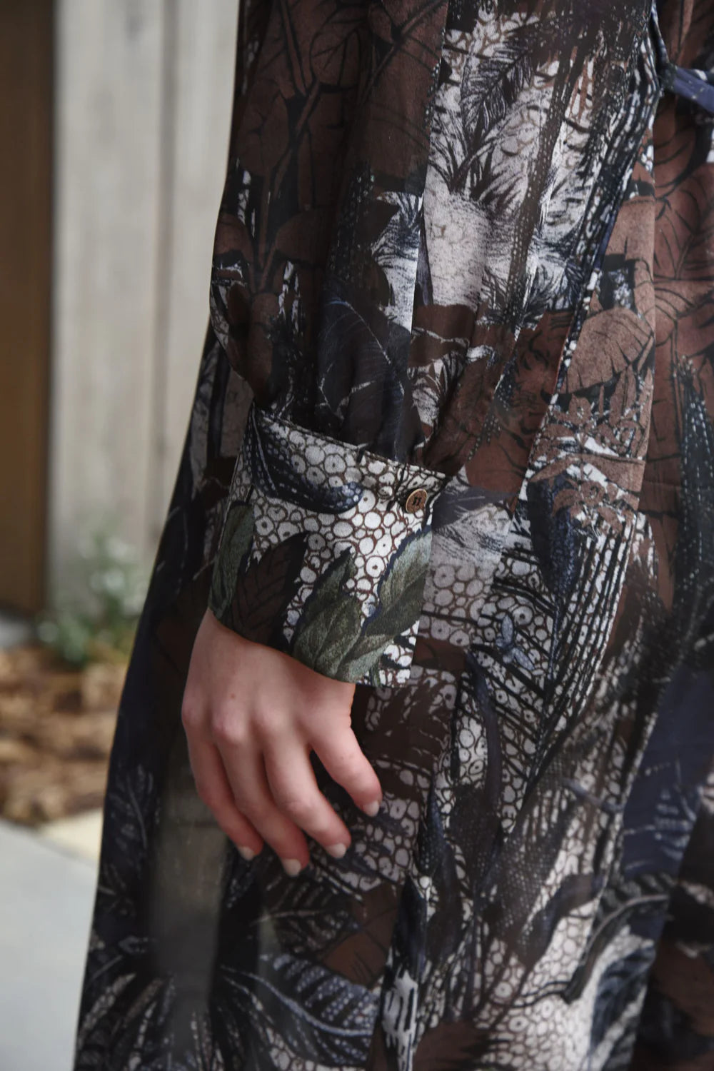 NIGHT BY NIGHT Dress - PALM