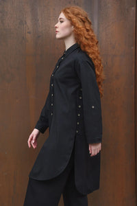 MONOCHROME MAGIC Dress - BLACK