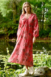 DON'T GET IT TWISTED Dress - Watermelon