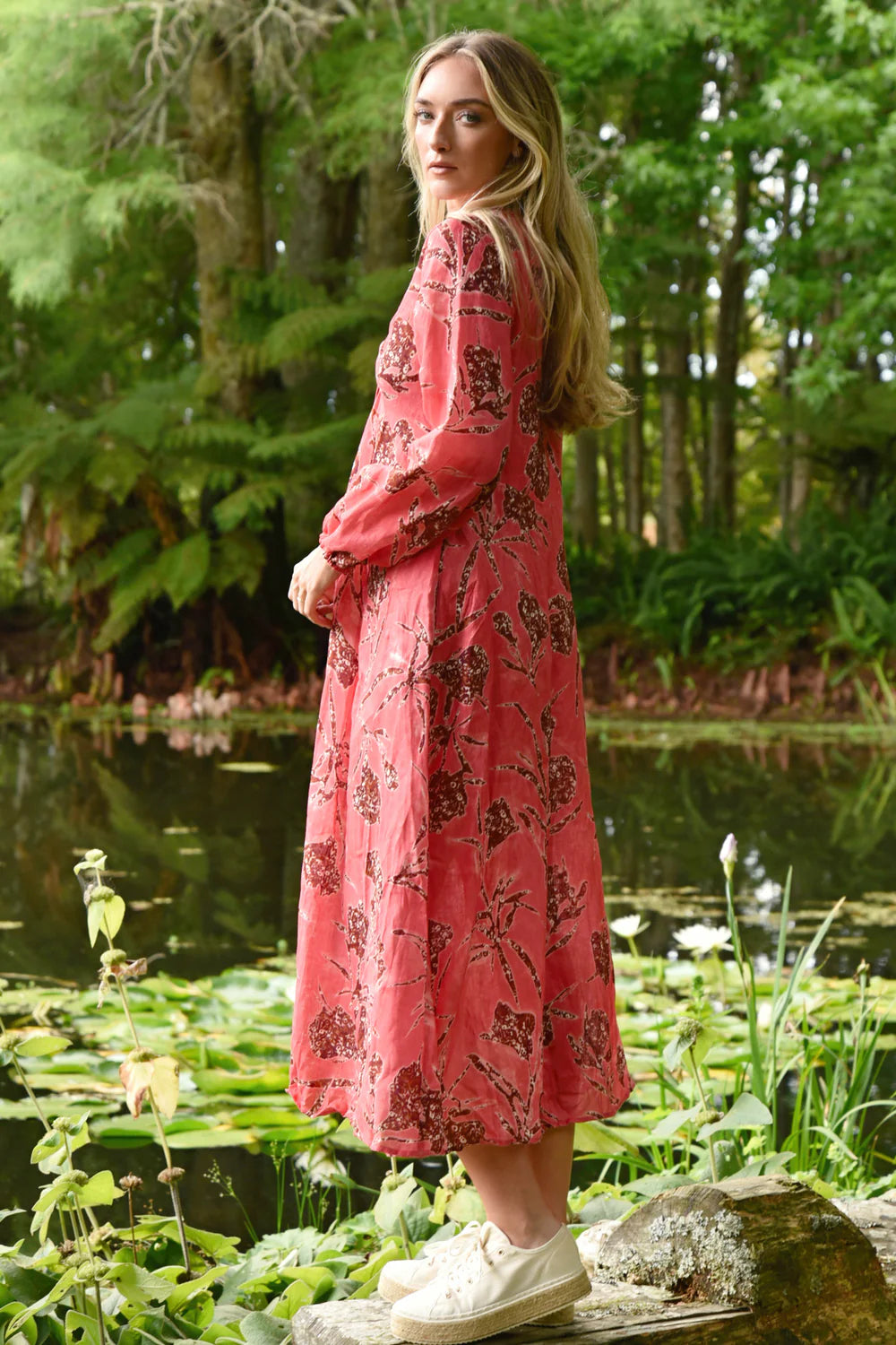 DON'T GET IT TWISTED Dress - Watermelon