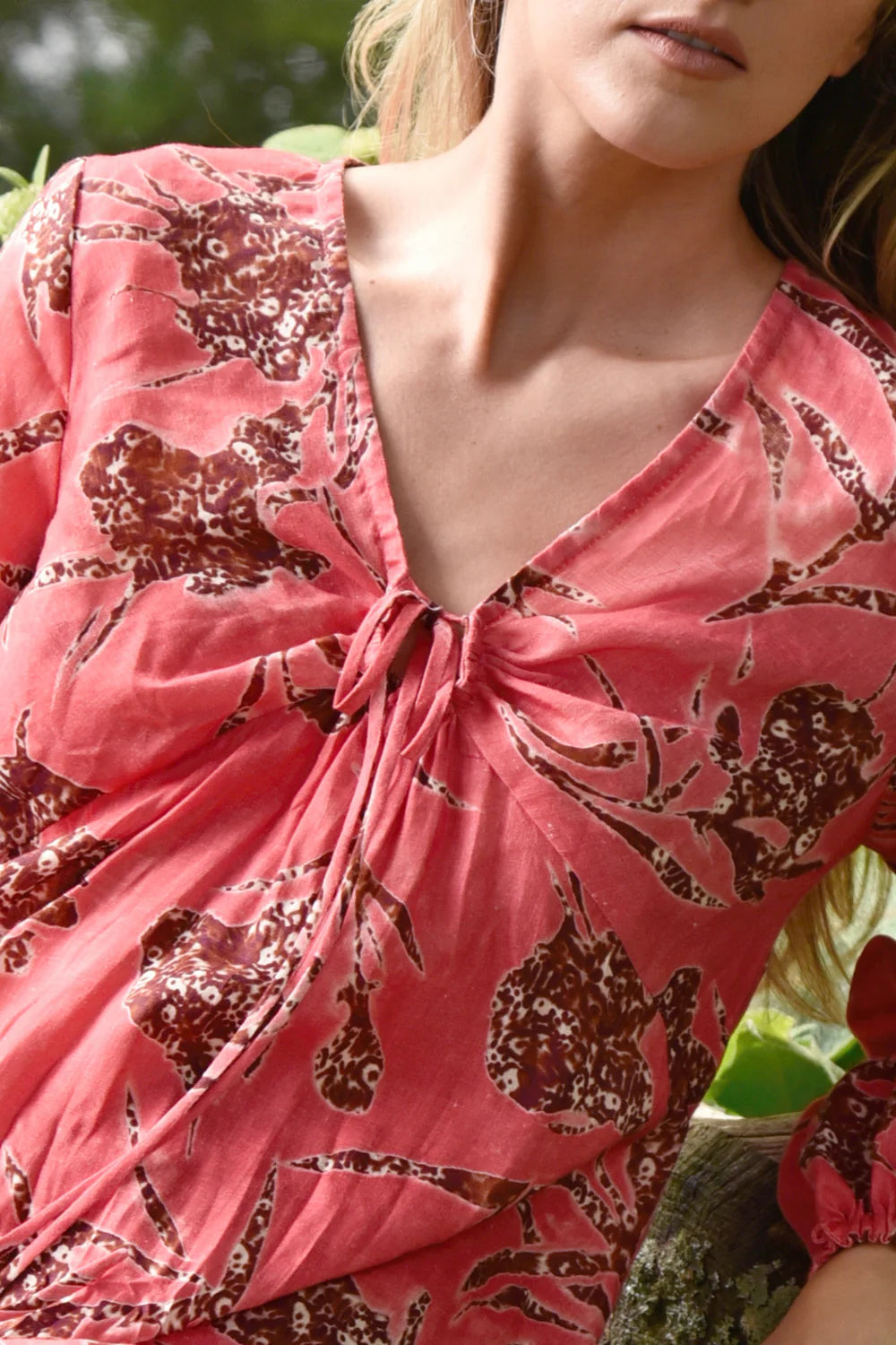 DON'T GET IT TWISTED Dress - Watermelon
