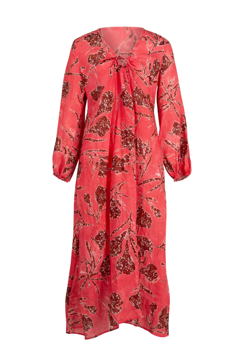 DON'T GET IT TWISTED Dress - Watermelon