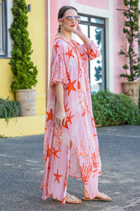 CLEAN SWEEP Dress - Pink Shells