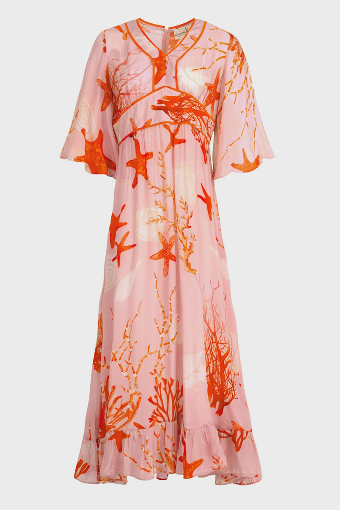 FEELING FIRE Dress - Pink Shells