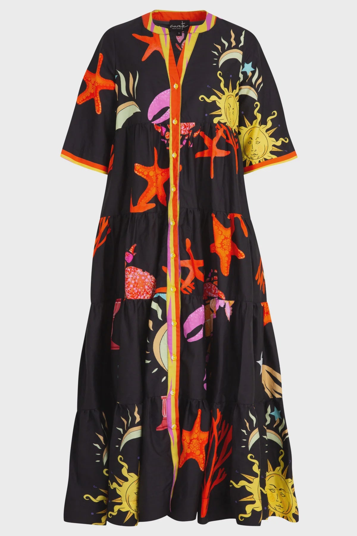 HIGH AND RISING Dress - Black Sun