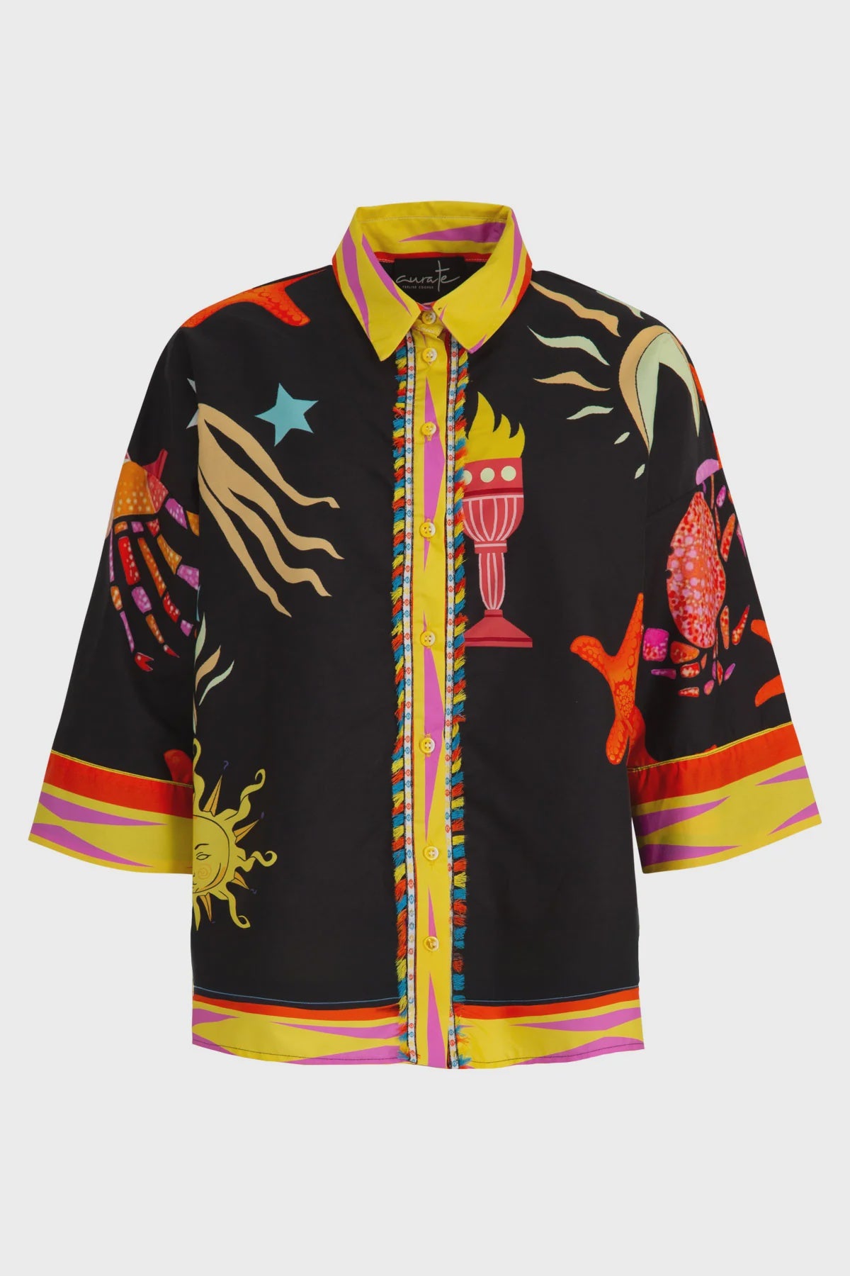 UNDER THE SUN Shirt - Black Sun