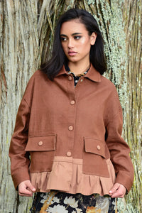 RUFF STUFF Jacket - Brown