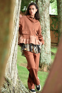 RUFF STUFF Jacket - Brown
