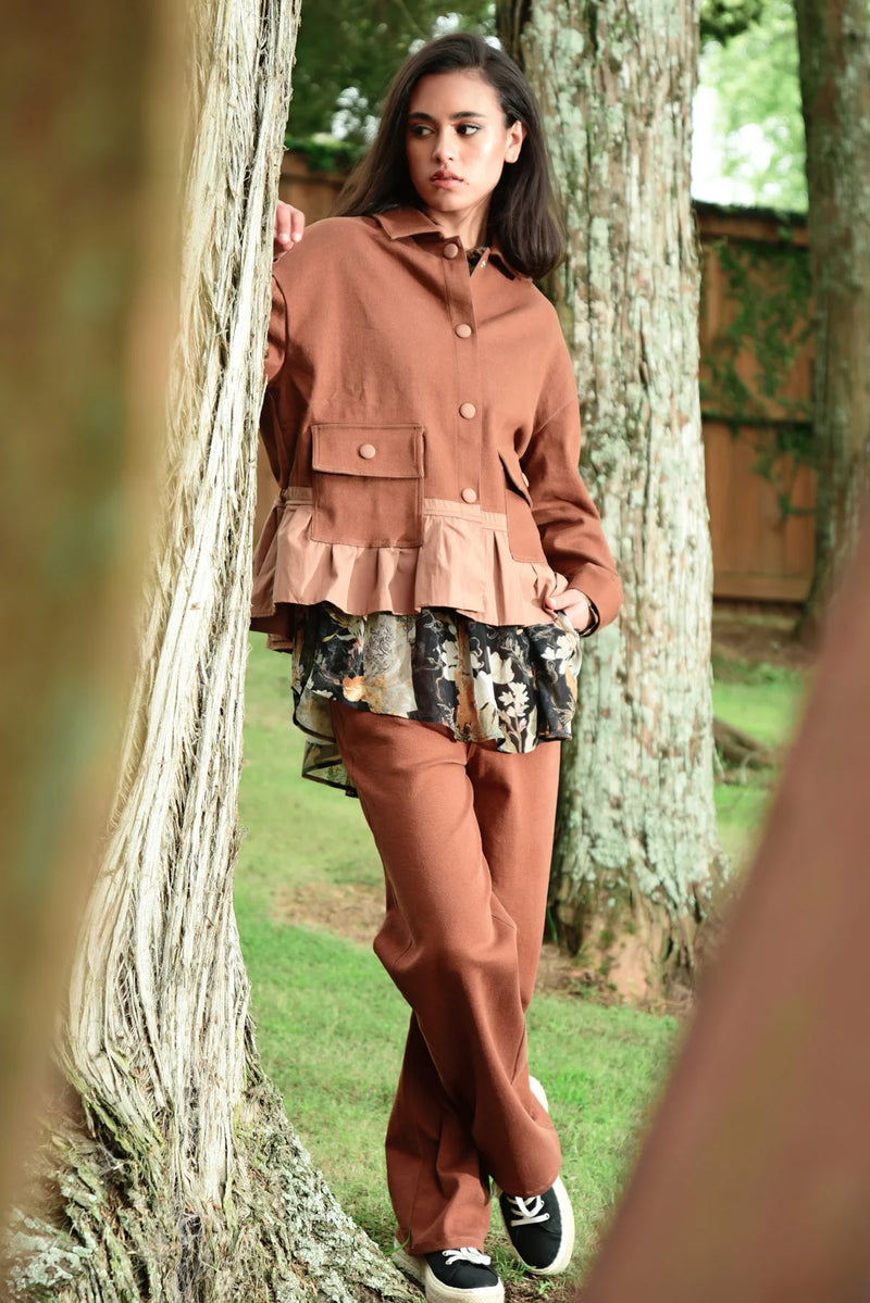 RUFF STUFF Jacket - Brown