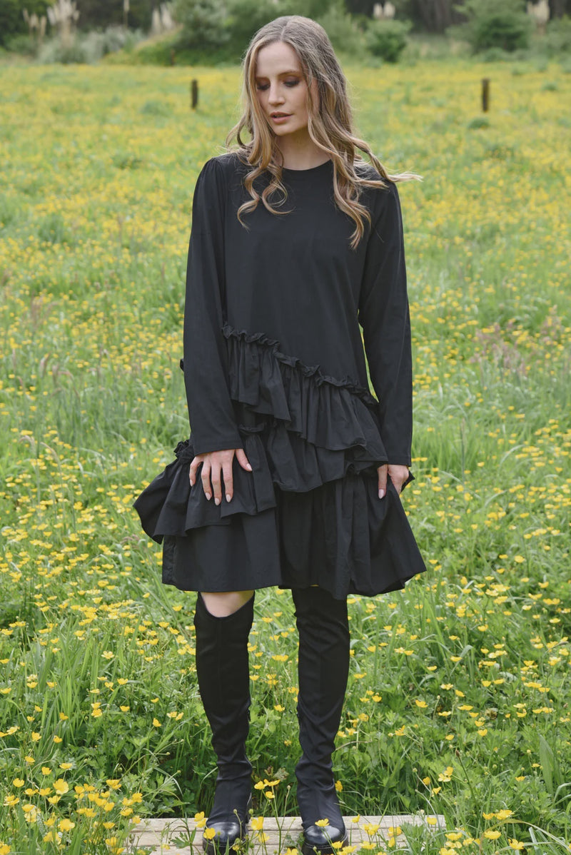 The Other Side Dress - Black