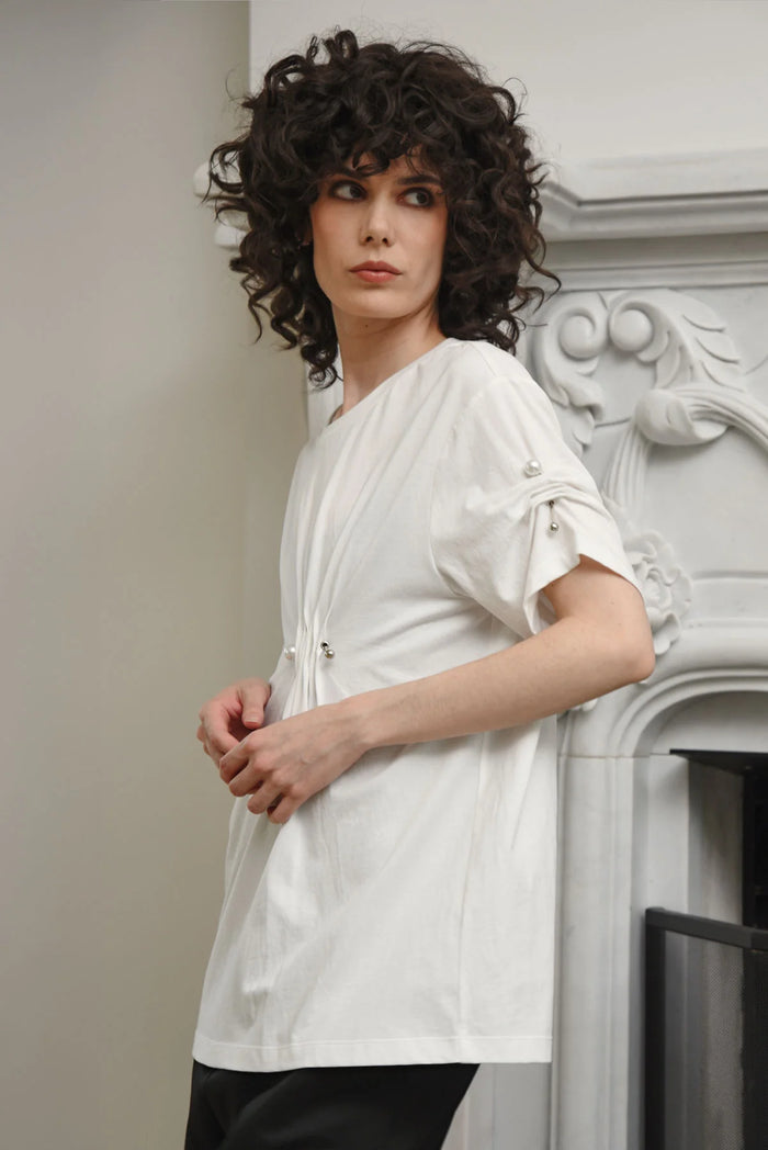 PEARL PERFECTION Tee - White