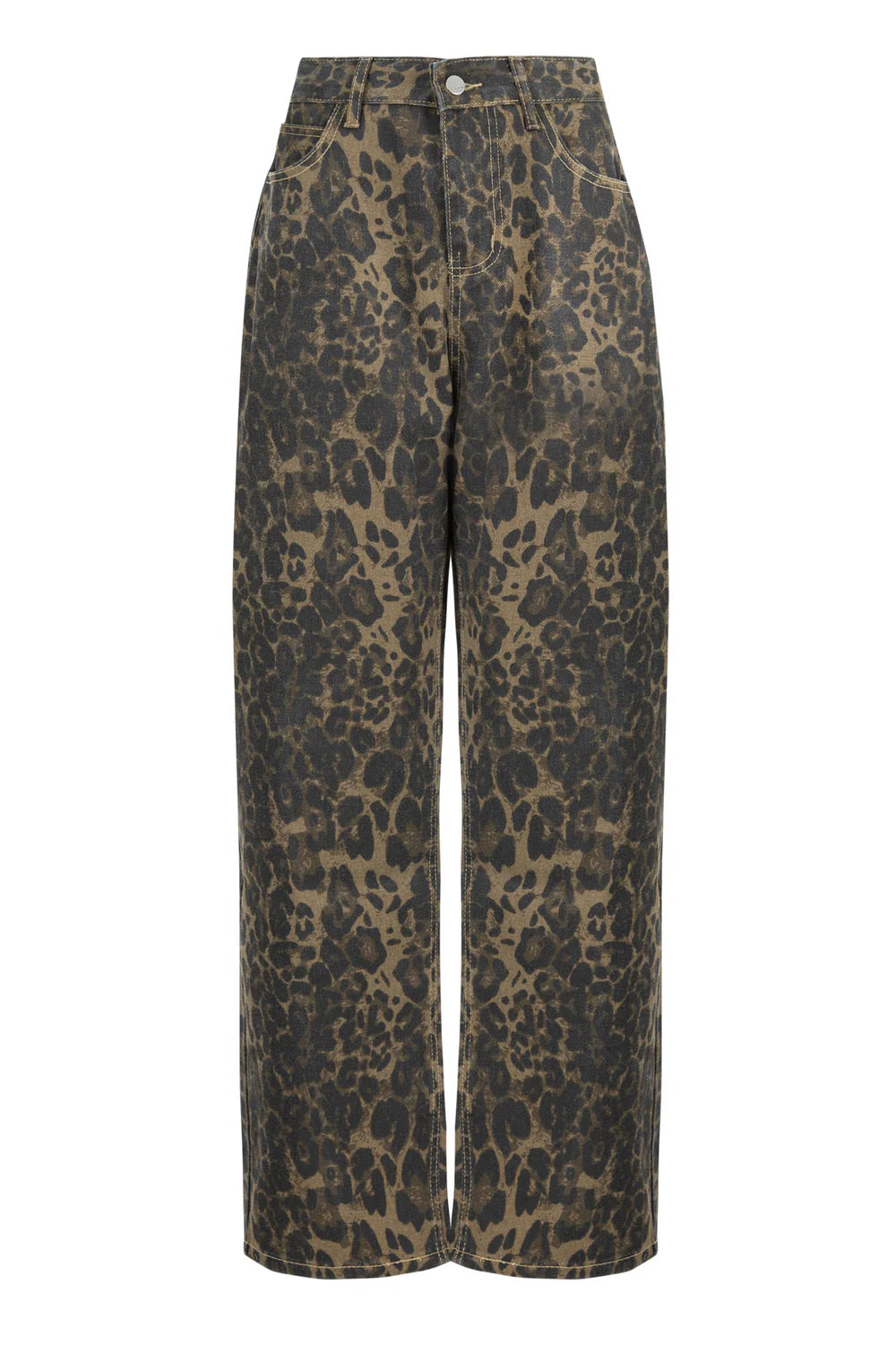 KICK BACK Jean - Leopard
