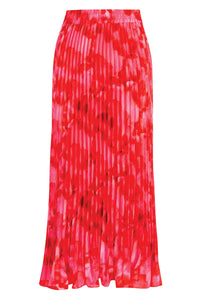 FOREVER LONG Skirt - Pink/Red