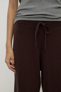 Cotton Cashmere Lounge Pant - Ganache