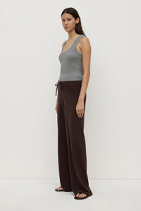 Cotton Cashmere Lounge Pant - Ganache