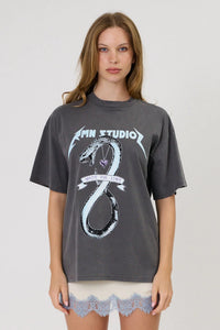 Viper Tee - Washed Black