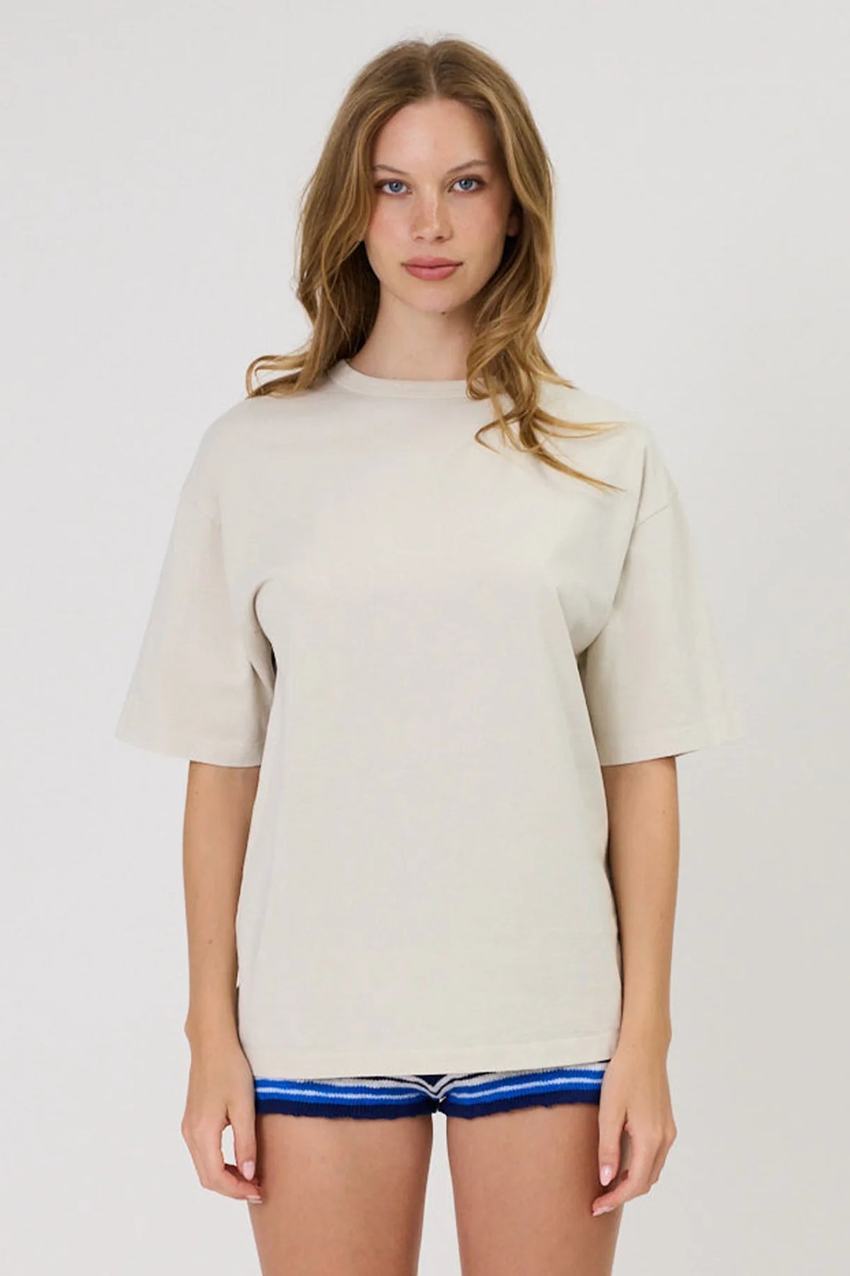 ARIA TEE - WASHED IVORY