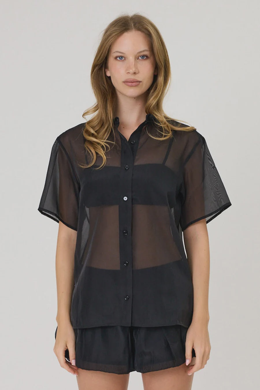 MONICA SHIRT - BLACK
