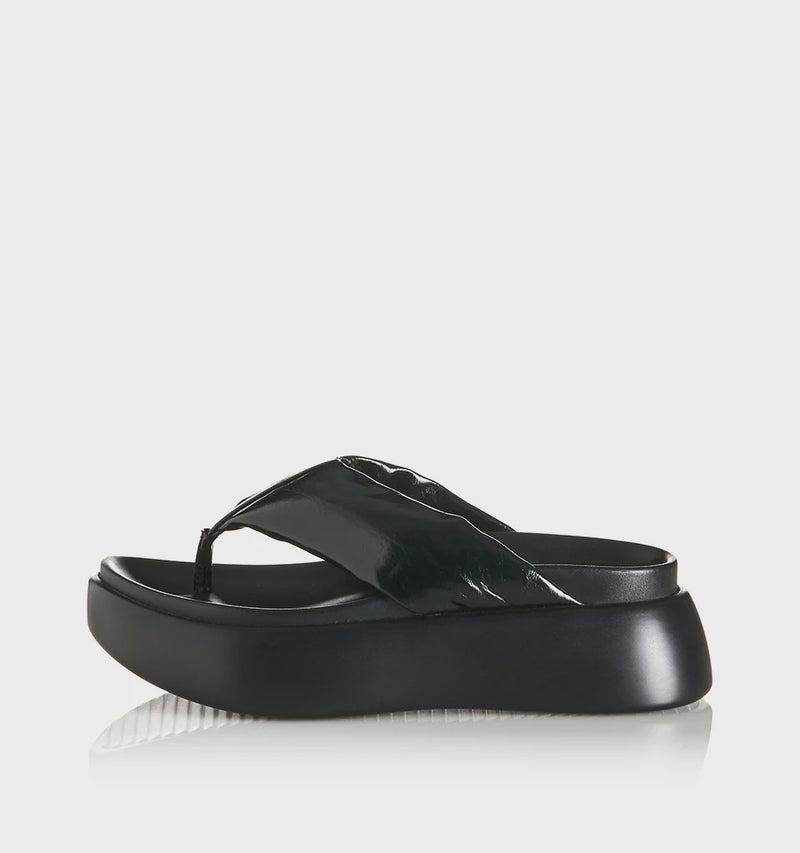 CULLEN - Black Oily Leather