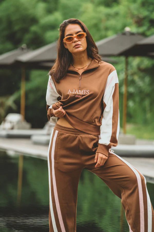 Trackside Sweatshirt - Mocha