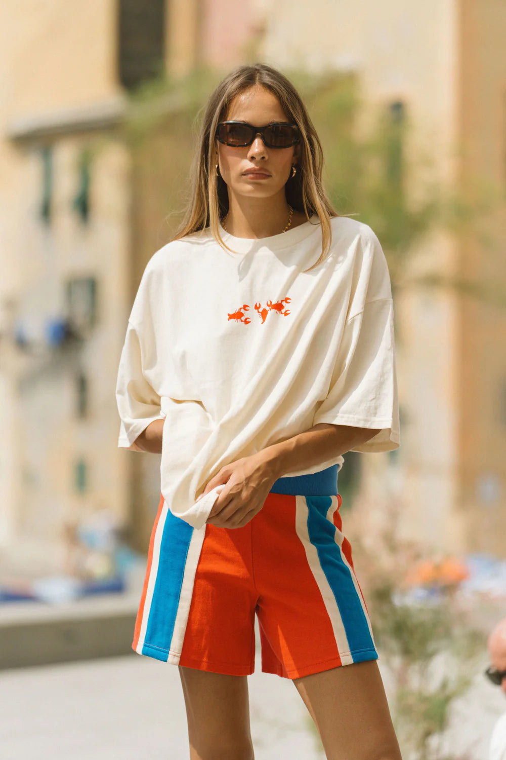 Palma Short - Lobster Red