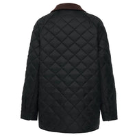 Daisy Quilted Jacket |  Black