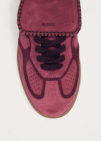 Tb.490 Club Suede Raspberry Leather Sneakers