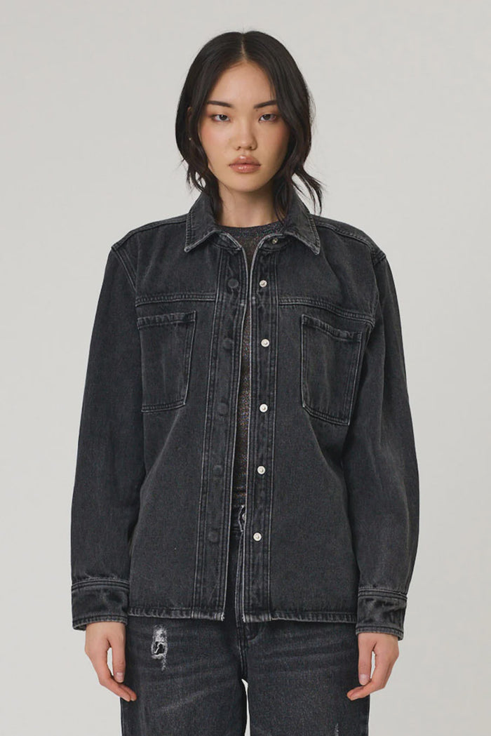 EFFIE SHIRT - WASHED BLACK