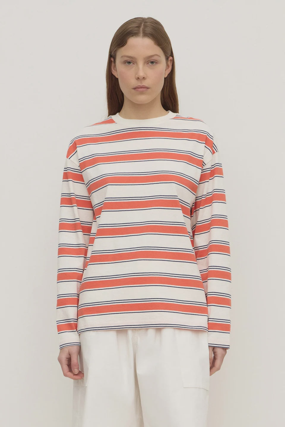 Eliana Stripe Long Sleeve Tee