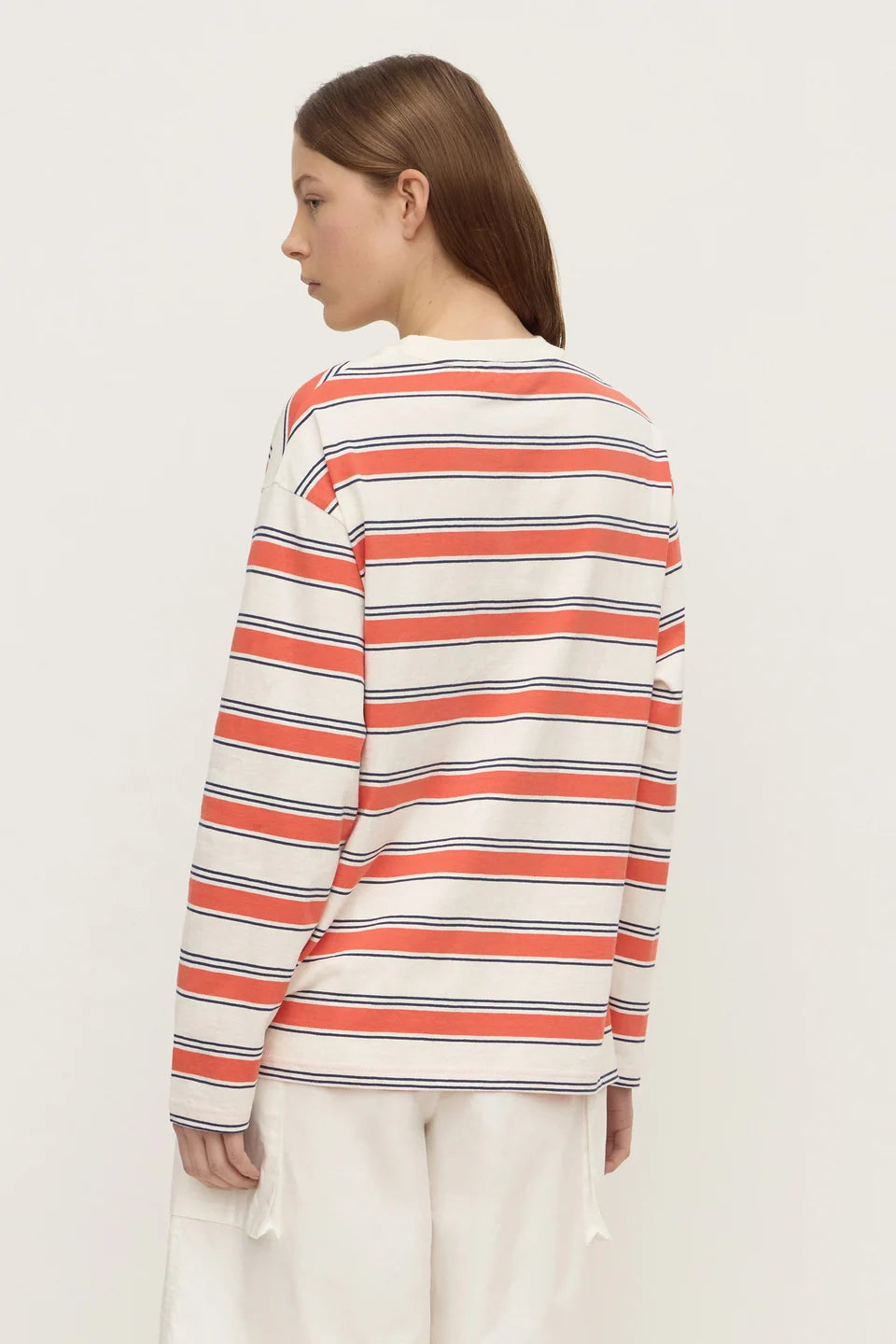 Eliana Stripe Long Sleeve Tee