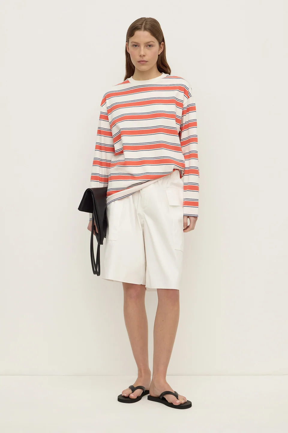 Eliana Stripe Long Sleeve Tee