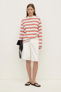 Eliana Stripe Long Sleeve Tee